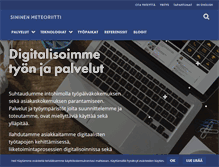 Tablet Screenshot of meteoriitti.com
